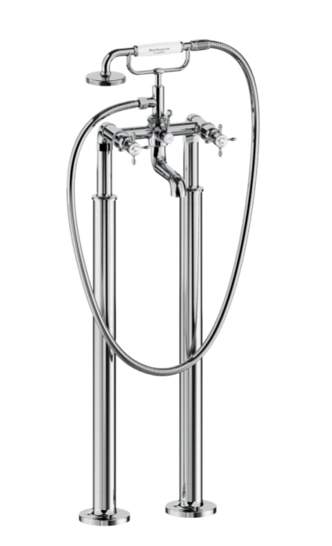 Burlington Guild Chrome Freestanding Bath/Shower Mixer Tap