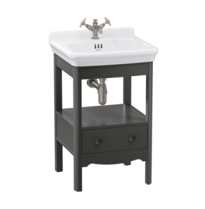 Burlington Guild Ashbee Grey Floorstanding Vanity Unit with 560mm 1TH Basin