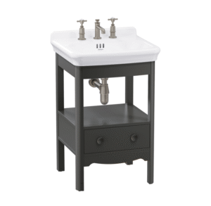 Burlington Guild Ashbee Grey Floorstanding Vanity Unit with 560mm 3TH Basin