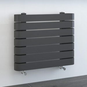 Kartell Denver 500x1000mm Textured Grey Horizontal Radiator