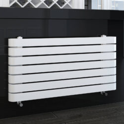 Kartell Denver 500x1000mm White Gloss Horizontal Radiator
