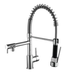 Kartell Dual Dual Spout Kitchen Sink Mixer Tap