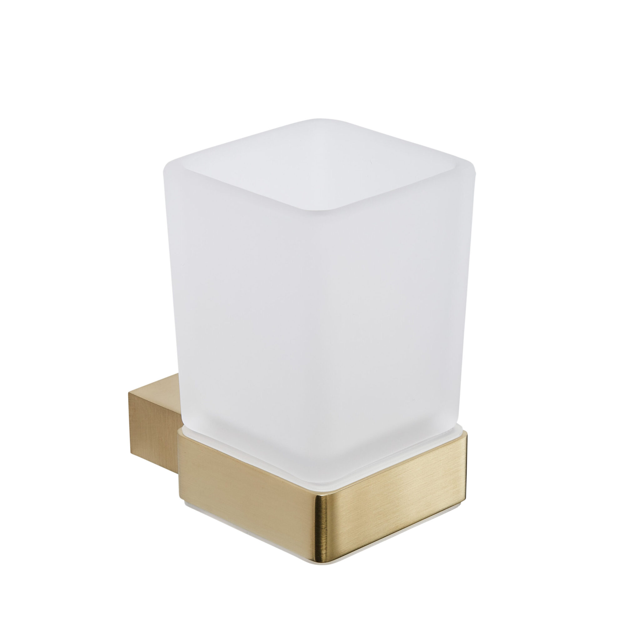Kartell K-VIT Premium Brushed Brass Tumbler Holder
