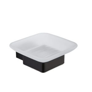 Kartell K-VIT Premium Matt Black Soap Dish