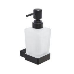 Kartell K-VIT Premium Matt Black Soap Dispenser