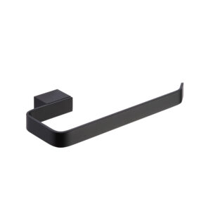 Kartell K-VIT Premium Matt Black Towel Ring