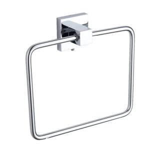 Kartell Pure Chrome Square Towel Ring